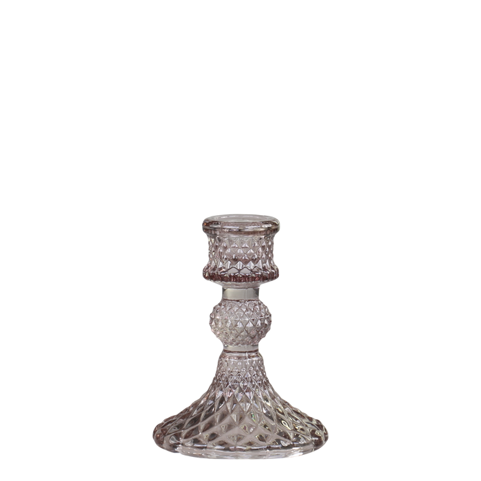 Lysestake i glass