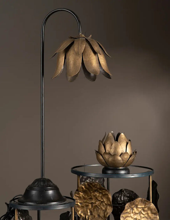 Bordlampe blomst