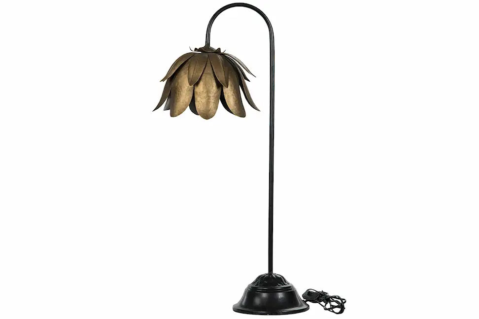 Bordlampe blomst