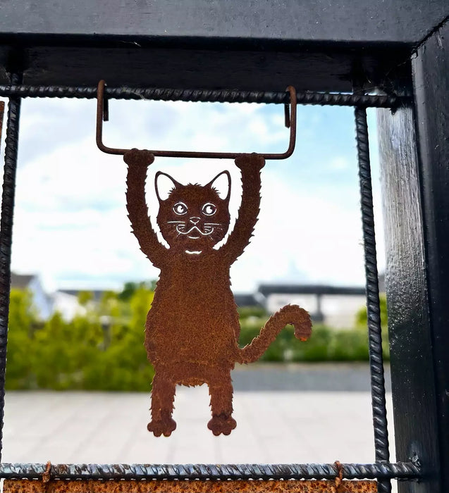 Katt til armeringsnett