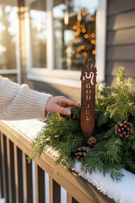 Lys "God jul"