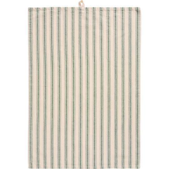 Kjøkkenhåndkle grønne striper
